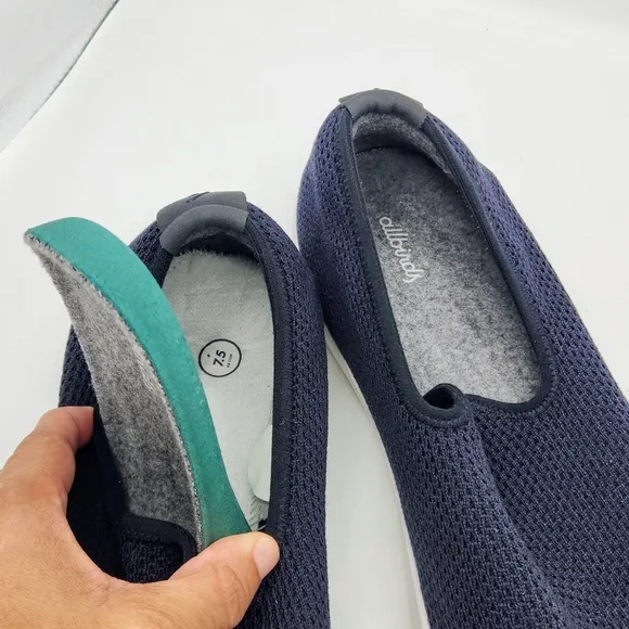 ALLBIRDS Tree Loungers Lightweight Slip-Ons For Easy Everyday Wear Navy Size 13