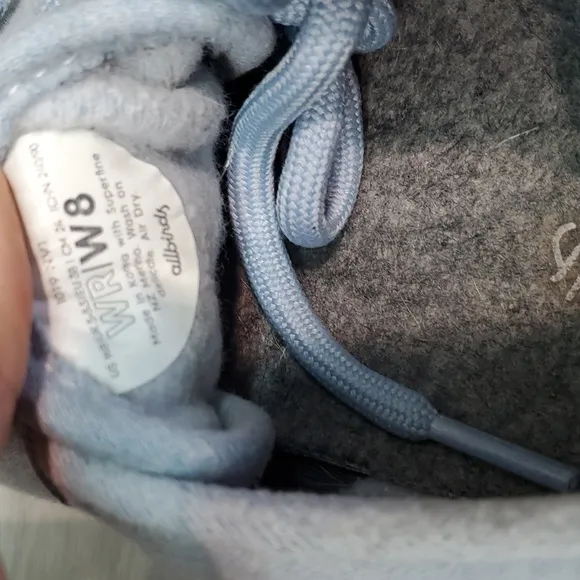 Allbirds Womens The Wool Runner Athletic Running Sneakers shoes sz 8