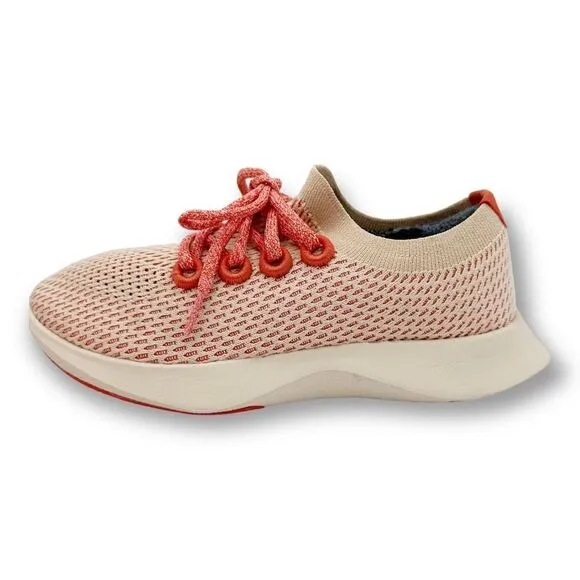 Allbirds Womens Tree Dasher Orange Running Shoes Size 8.5 Medium (B, M)