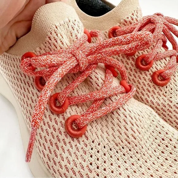 Allbirds Womens Tree Dasher Orange Running Shoes Size 8.5 Medium (B, M)