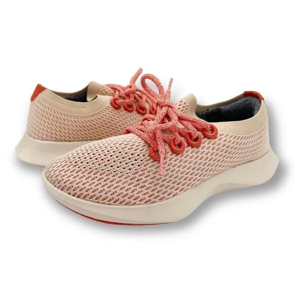Allbirds Womens Tree Dasher Orange Running Shoes Size 8.5 Medium (B, M)