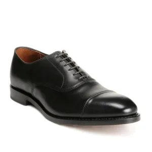 Allen Edmonds 10 Park Avenue Cap Toe Oxfords Lace Up LUXURY Dress Shoes Black