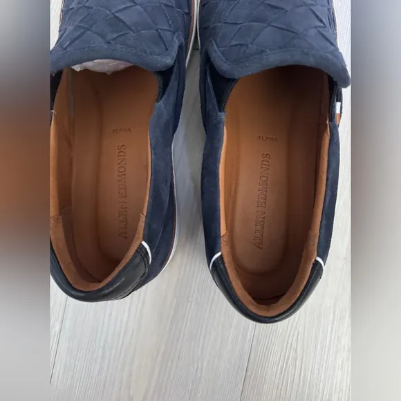 Allen Edmonds Alpha Woven Slip-On Sneaker Size 11 NWOB