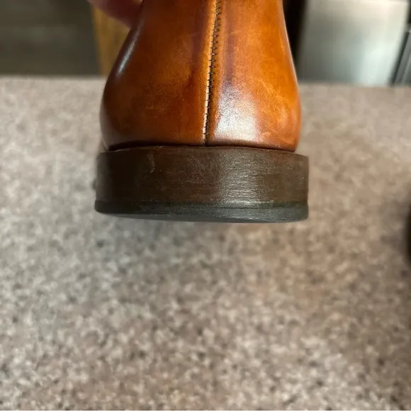 Allen Edmonds &quot;Park Avenue&quot; Cap-Toe Men's Brown Oxfords Size 9EEE