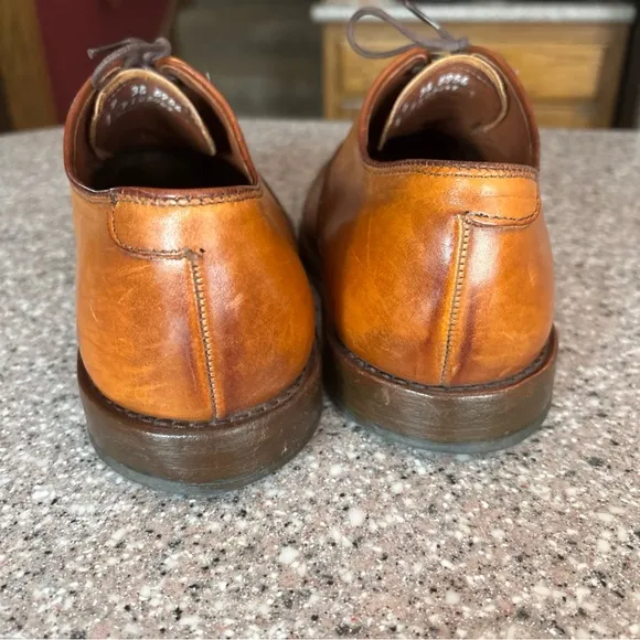 Allen Edmonds &quot;Park Avenue&quot; Cap-Toe Men's Brown Oxfords Size 9EEE