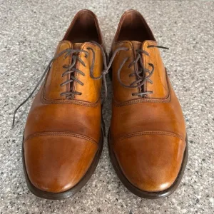 Allen Edmonds &quot;Park Avenue&quot; Cap-Toe Men's Brown Oxfords Size 9EEE