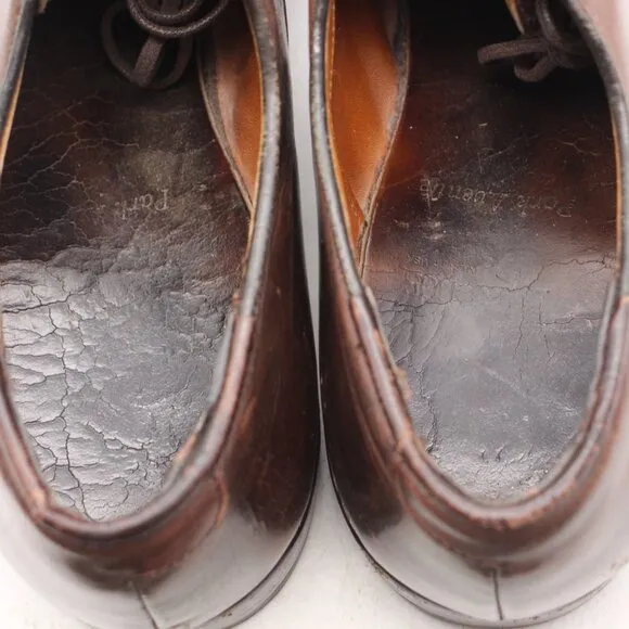 Allen Edmonds &quot;PARK AVENUE&quot; Men Cap-Toe Oxfords 10.5 D Coffee Made in USA