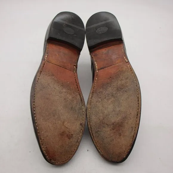 Allen Edmonds &quot;PARK AVENUE&quot; Men Cap-Toe Oxfords 10.5 D Coffee Made in USA