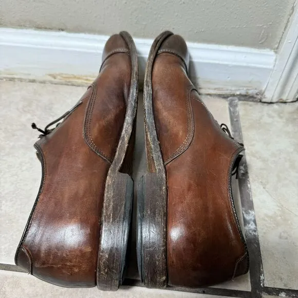Allen Edmonds &quot;Park Avenue&quot; Men's 11.5 C Dark Chili Cap-Toe Oxfords Shoes