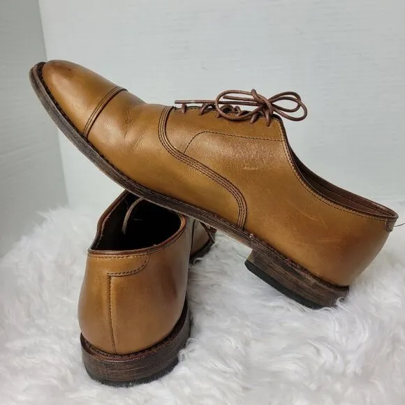 Allen Edmonds &quot;Park Avenue&quot; Men's Shoes Size 11.5 D Cap Toe Oxfords Walnut