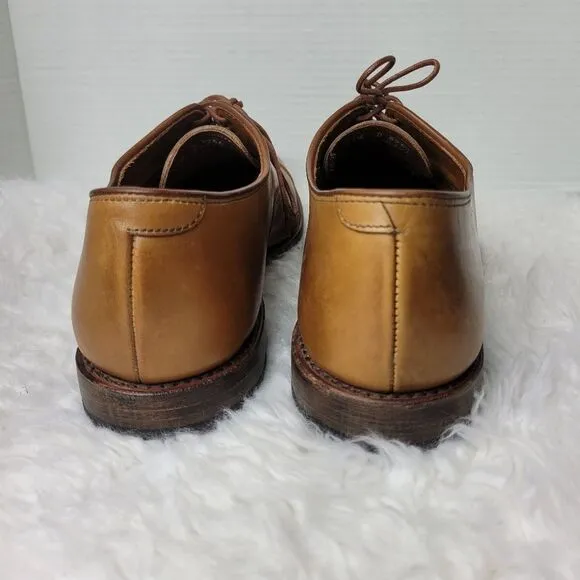 Allen Edmonds &quot;Park Avenue&quot; Men's Shoes Size 11.5 D Cap Toe Oxfords Walnut