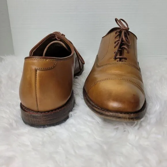 Allen Edmonds &quot;Park Avenue&quot; Men's Shoes Size 11.5 D Cap Toe Oxfords Walnut