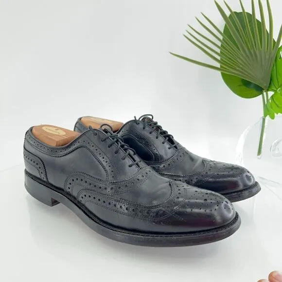 Allen Edmonds Barrington Oxfords Men 11 A Narrow Lace Up Wingtip Oxford Shoes
