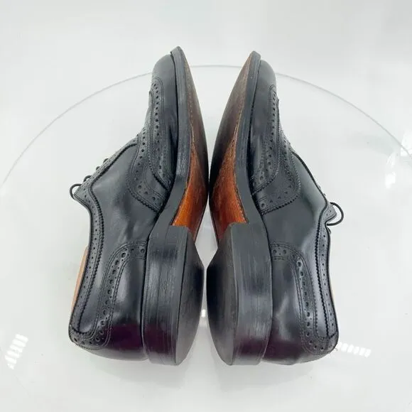 Allen Edmonds Barrington Oxfords Men 11 A Narrow Lace Up Wingtip Oxford Shoes