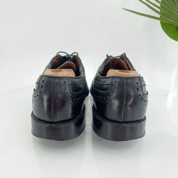 Allen Edmonds Barrington Oxfords Men 11 A Narrow Lace Up Wingtip Oxford Shoes