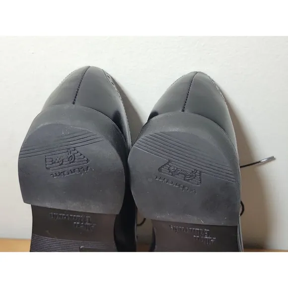 Allen Edmonds Benton Oxfords Black Calf Cap Toe Vibram Sole Men's Sz 11.5 B EUC‎