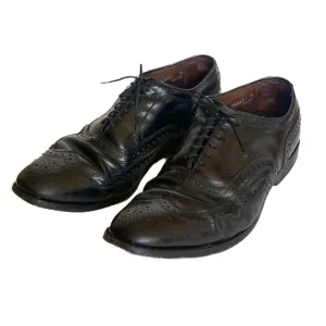 Allen Edmonds Black Oxfords ‘McAllister’ Wingtip Leather Dress Shoes Men’s Sz 9