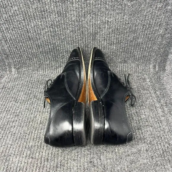 Allen Edmonds Boulevard Cap Toe Leather Oxfords Dress Shoes Black Men’s 9 3E
