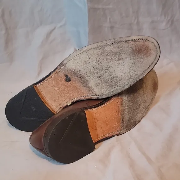 Allen Edmonds Brown Cap-Toe Oxford Shoes
