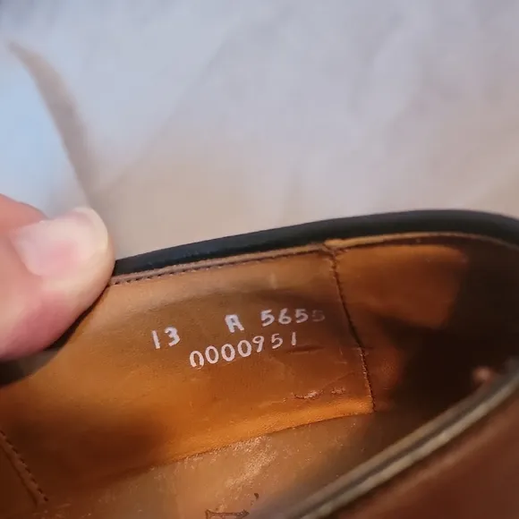 Allen Edmonds Brown Cap-Toe Oxford Shoes