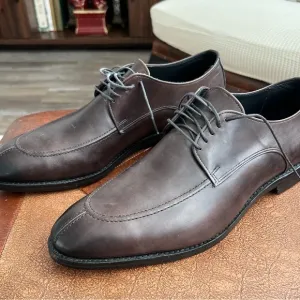 Allen Edmonds Brown Oxfords Sleek Derby Design