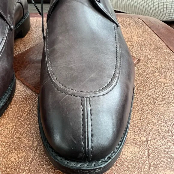Allen Edmonds Brown Oxfords Sleek Derby Design