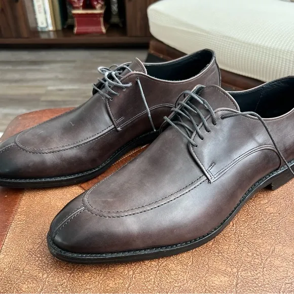 Allen Edmonds Brown Oxfords Sleek Derby Design