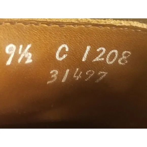 Allen Edmonds Delray Oxfords Men Size 9.5C Black Leather Split Toe Dress Shoes