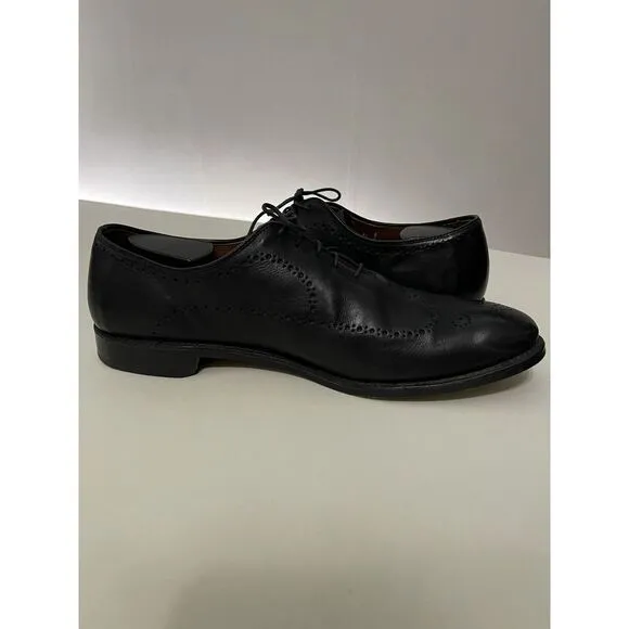 Allen Edmonds‎ Fairfax Black Oxfords Men's Size 13D Leather Wingtip