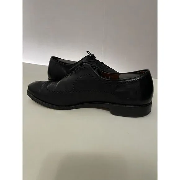 Allen Edmonds‎ Fairfax Black Oxfords Men's Size 13D Leather Wingtip