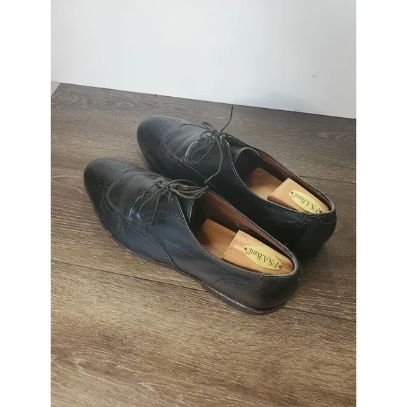 Allen Edmonds‎ Kingswood Black Cap Toe Oxfords Shoes, Men's 13B