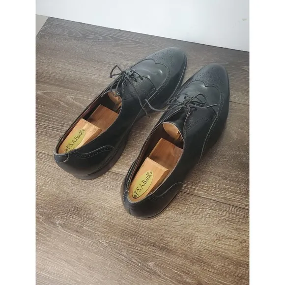 Allen Edmonds‎ Kingswood Black Cap Toe Oxfords Shoes, Men's 13B