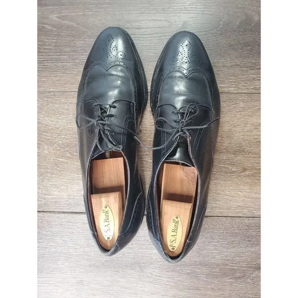 Allen Edmonds‎ Kingswood Black Cap Toe Oxfords Shoes, Men's 13B