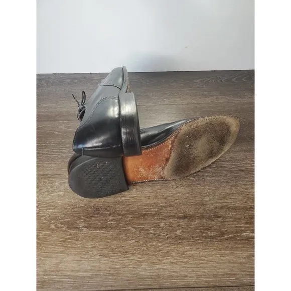 Allen Edmonds‎ Kingswood Black Cap Toe Oxfords Shoes, Men's 13B