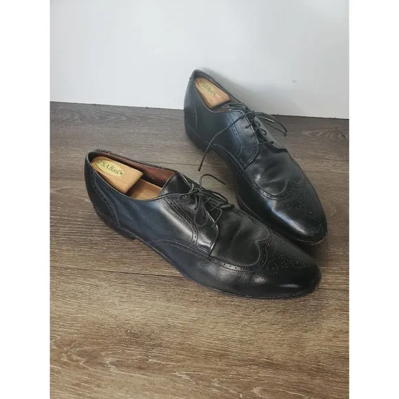 Allen Edmonds‎ Kingswood Black Cap Toe Oxfords Shoes, Men's 13B