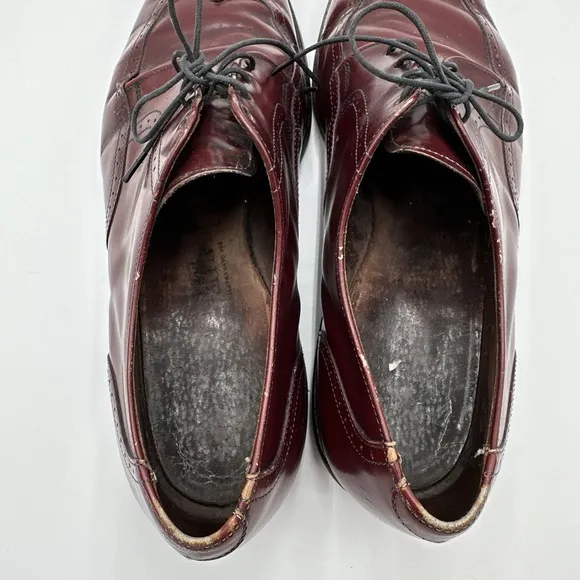 Allen Edmonds Kingswood Wingtip Oxfords Dress Shoes 2977 Burgundy 11 D