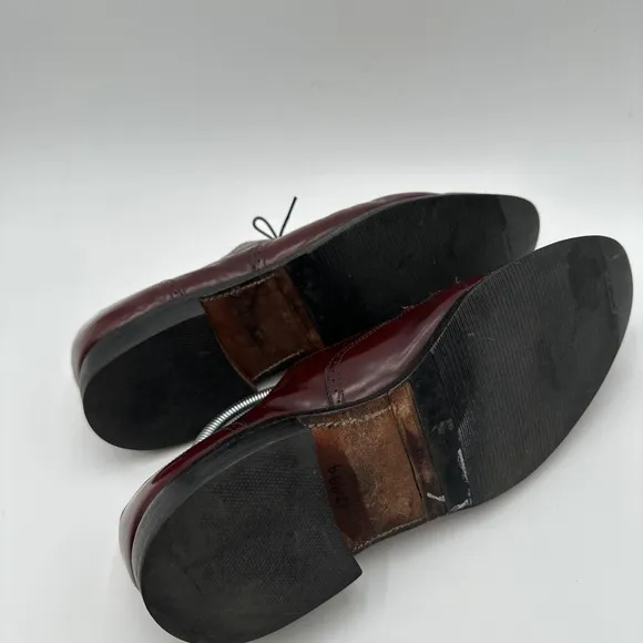 Allen Edmonds Kingswood Wingtip Oxfords Dress Shoes 2977 Burgundy 11 D