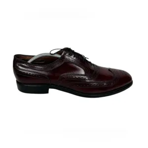 Allen Edmonds  MCALLISTER Mens 11 A Wingtip Oxfords Brown Red Made In USA