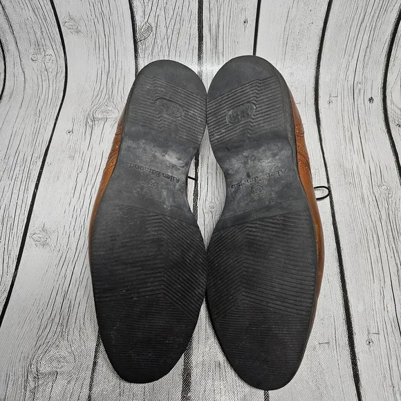 Allen Edmonds Men's 11 D Road Warriors Wingtip Oxford Dress Shoes Brown 3351