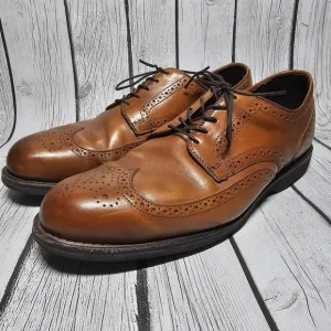 Allen Edmonds Men's 11 D Road Warriors Wingtip Oxford Dress Shoes Brown 3351