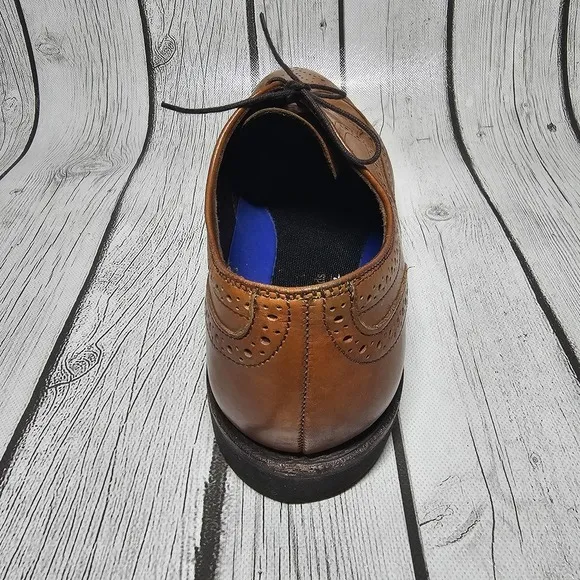 Allen Edmonds Men's 11 D Road Warriors Wingtip Oxford Dress Shoes Brown 3351