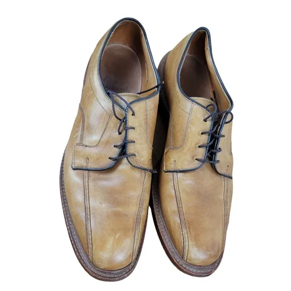 Allen Edmonds Mens Hillcrest Leather Bicycle Toe Oxfords Lace Up Shoes Size 11 D