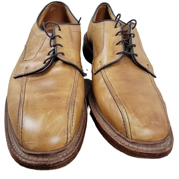 Allen Edmonds Mens Hillcrest Leather Bicycle Toe Oxfords Lace Up Shoes Size 11 D