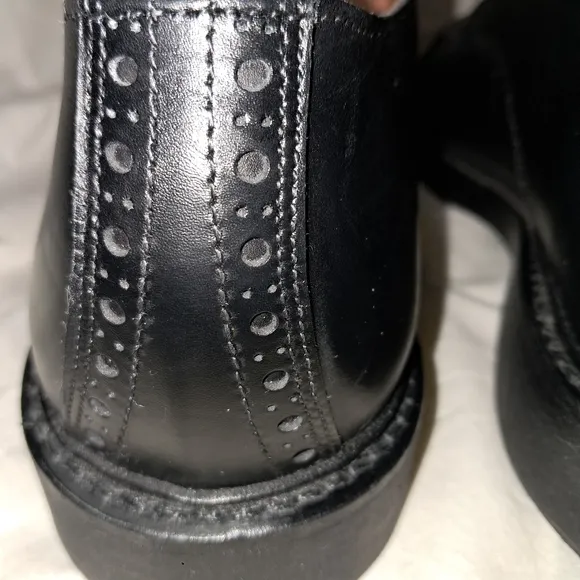 Allen Edmonds NWOT  &quot;Charles&quot; Black Leather Double Monk Oxfords Men Size 11D
