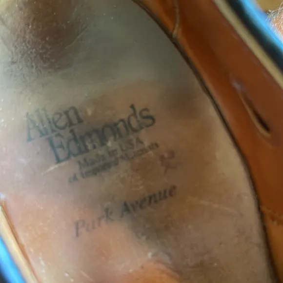 Allen Edmonds Park Avenue Cap-Toe Oxfords