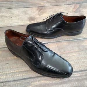 Allen Edmonds Sagamore Black Bicycle Toe Dress Shoes Oxfords 12C narrow width