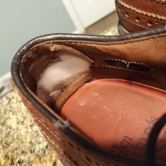 Allen Edmonds sz 10 D Regent Street men’s Oxfords Brown Wingtip Made in USA