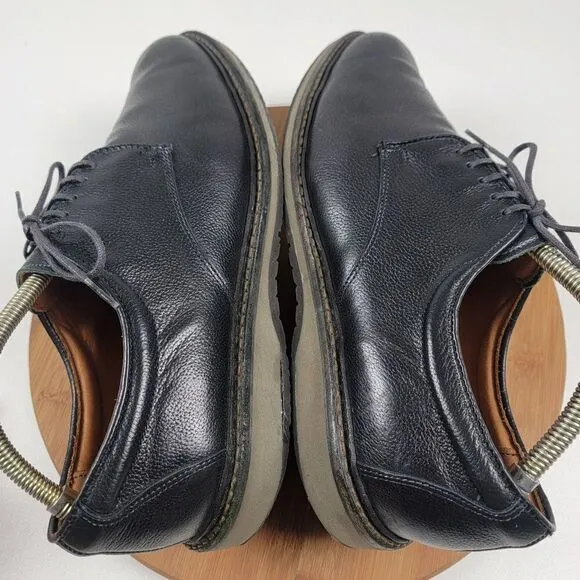 Allen Edmonds Wanderer Plain Toe Oxfords Mens Black Dress Shoes Size 11.5 D