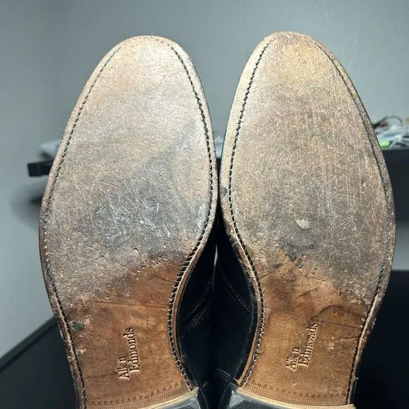 Allen Edmonds Winhall Cap Toe Oxfords Men's Size 11 D Black