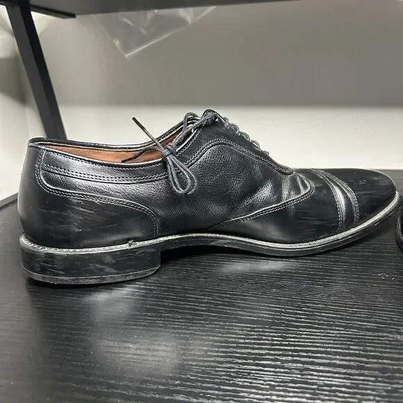 Allen Edmonds Winhall Cap Toe Oxfords Men's Size 11 D Black